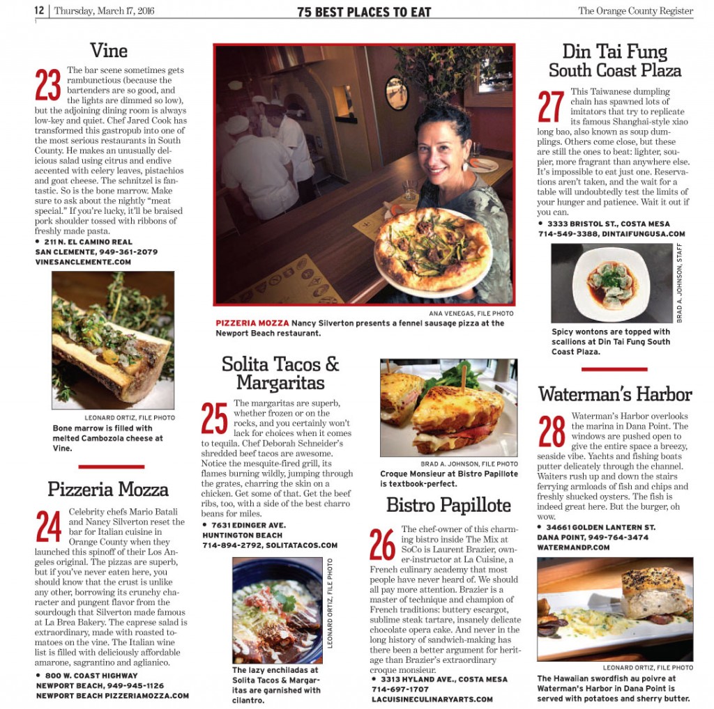 OC Register: Three of SOCO Restaurants on the List of 75 Best Places to ...